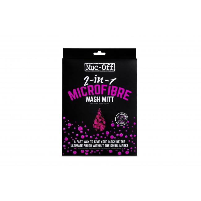 Muc-Off 2-in-1 Microfibre Wash Mitt Ракавица за чистење