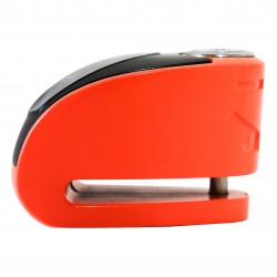 GP Kompozit Alarm Disc Lock Брава за заклучување на диск со аларм портокалова