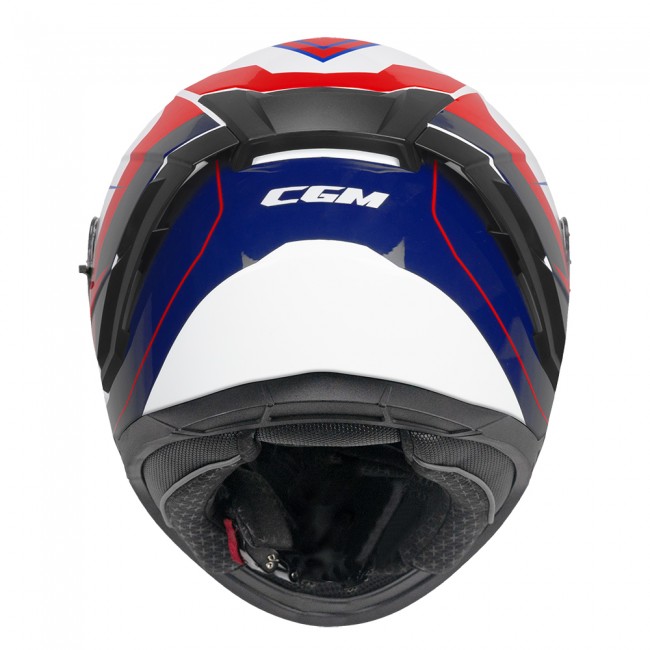 Кацига CGM 311R Blast бела/сино