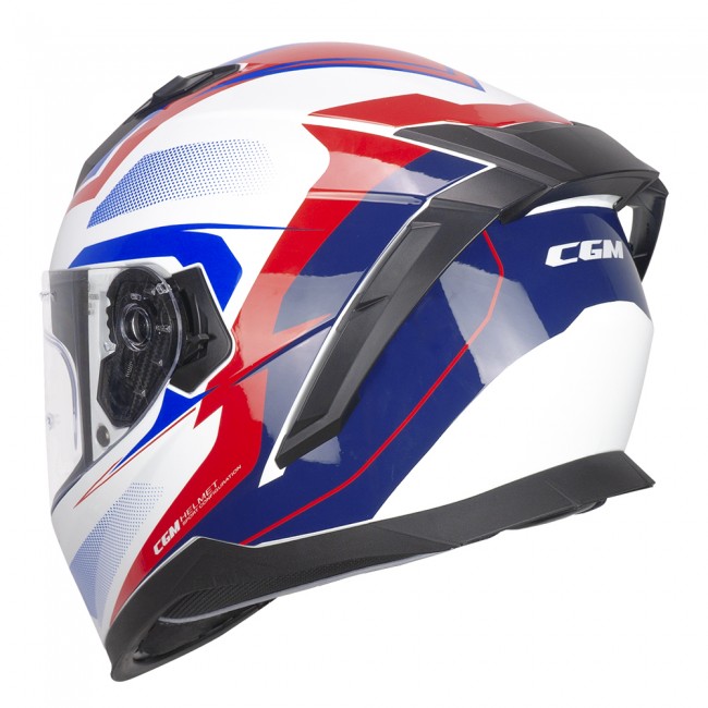 Кацига CGM 311R Blast бела/сино