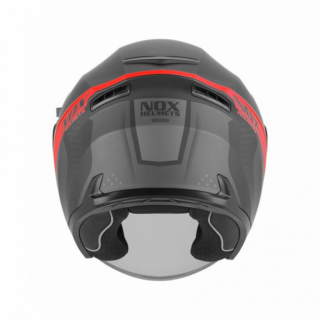 Кацига Nox N130 Ekto црна/црвена