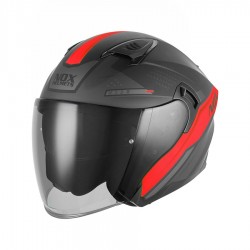 Кацига Nox N130 Ekto црна/црвена
