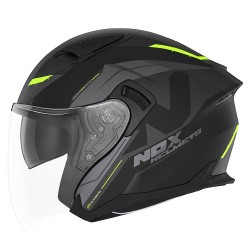 Кацига Nox N130 Klint црна неон жолта