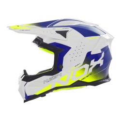 Кацига Nox N634 Gradient Бела / Жолта / Сина