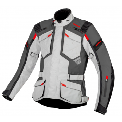 Јакна Shield Stelvio Сива / Црна / Црвена
