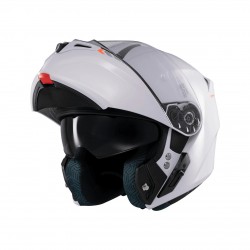 Кацига Axxis Storm Sv Flip-Up бела