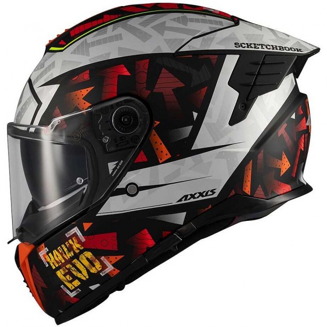 Кацига Axxis Hawk Evo Sv Sketchbook B2