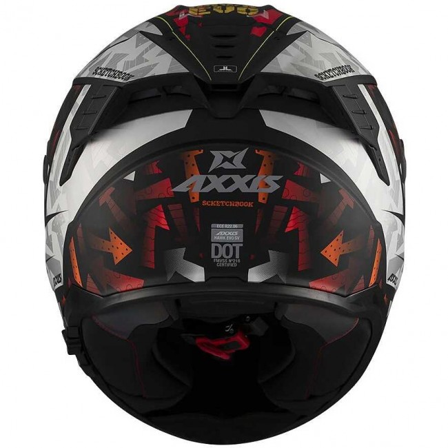 Кацига Axxis Hawk Evo Sv Sketchbook B2