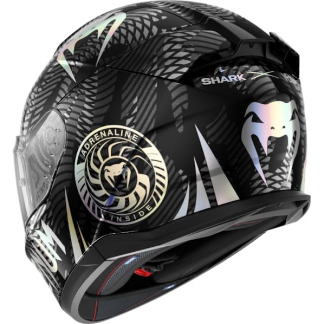 Кацига Shark D-Skwal 3 Venum Black Chrome Anthracite