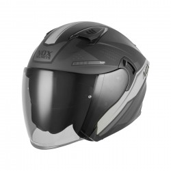 Кацига NOX N130 EKTO црна/сребро