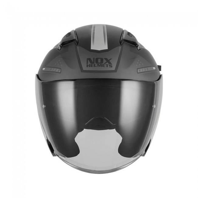 Кацига NOX N130 EKTO црна/сребро
