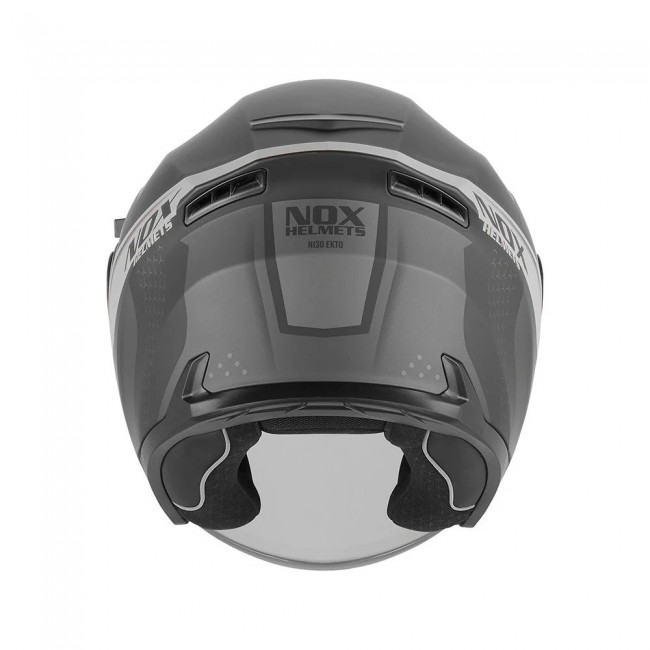 Кацига NOX N130 EKTO црна/сребро
