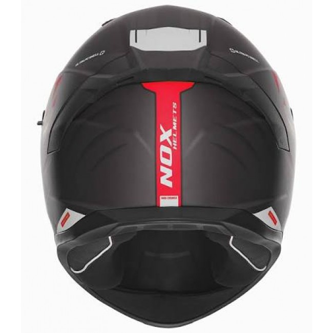 Кацига NOX N401 Crower Црно/Црвена