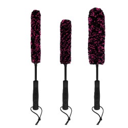 Muc-Off Microfibre Detailing Brush Set x 3 Сет Микрофибер Четки за чистење