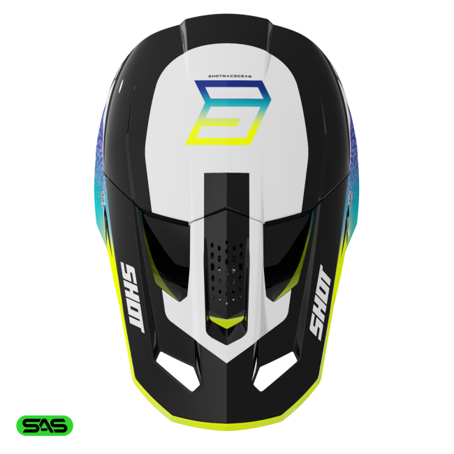 Кацига Shot Speed Hybrid Neon Yellow Glossy