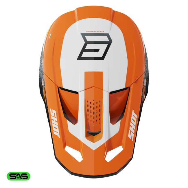 Кацига Shot Speed Hybrid Orange Glossy