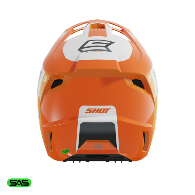 Кацига Shot Speed Hybrid Orange Glossy