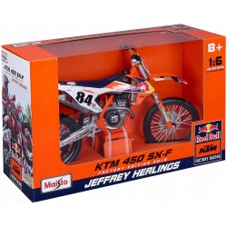 Мини Фигура KTM 450 SX-F 1:6 Factory Edition Jeffrey Herlings