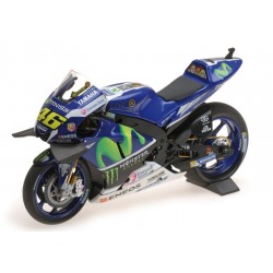 Мини Фигура Yamaha YZR-M1 Valentino Rossi 1:18 Movistar Yamaha Winner Catalunya GP - MotoGP 2016