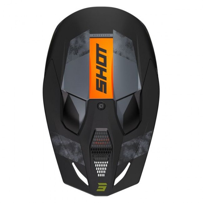 Кацига Shot Furious Patrol Black Kaki Matt