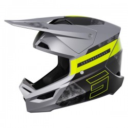 Кацига Shot Furious Patrol Grey Neon Yellow Matt