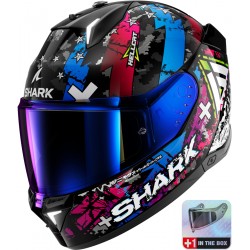 Кацига Shark Skwal i3 Hellcat KUB (со гратис темен визир)