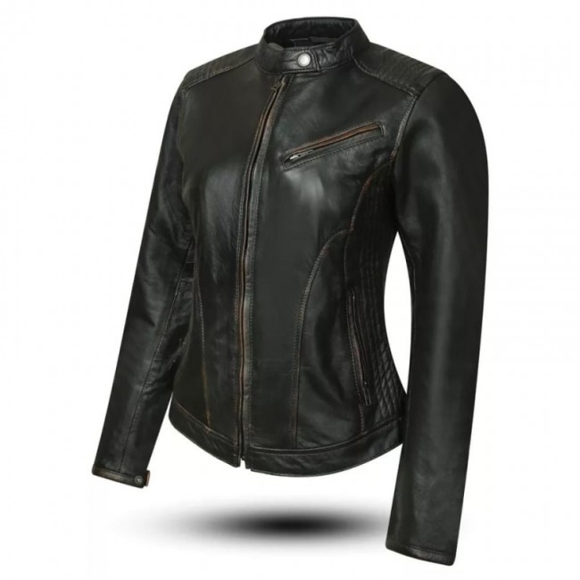 Јакна Кожна Женска Lost Frontier Bullstone Lady